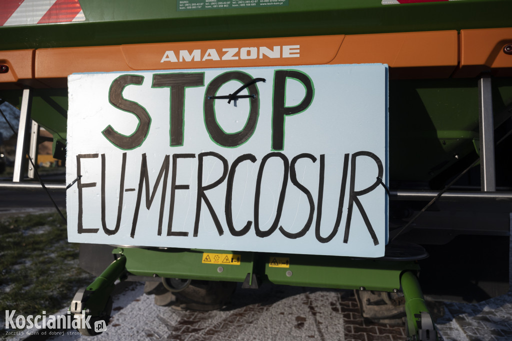 Protest rolników w Jerce