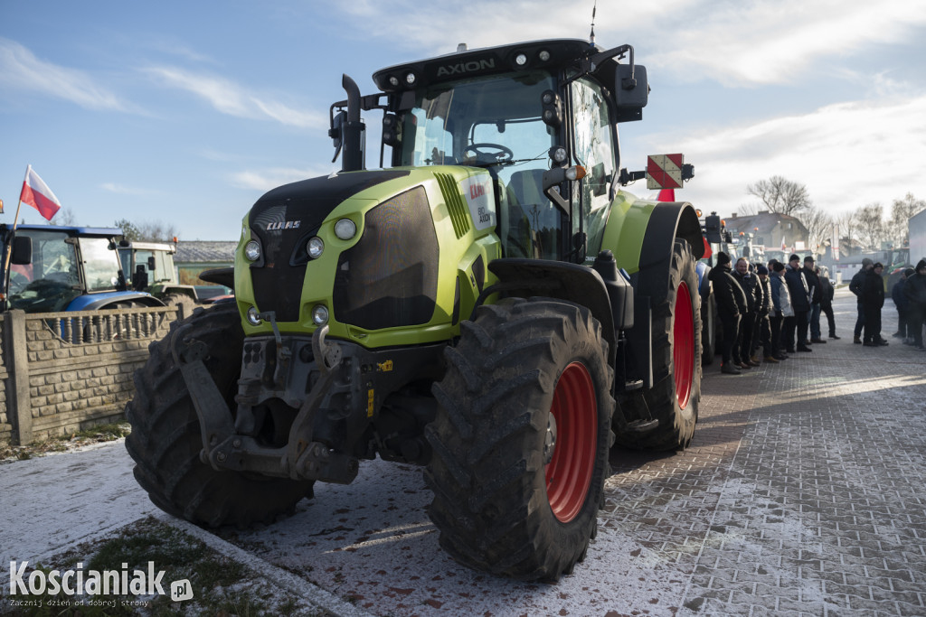 Protest rolników w Jerce