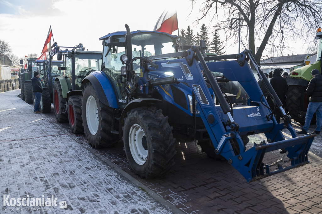 Protest rolników w Jerce