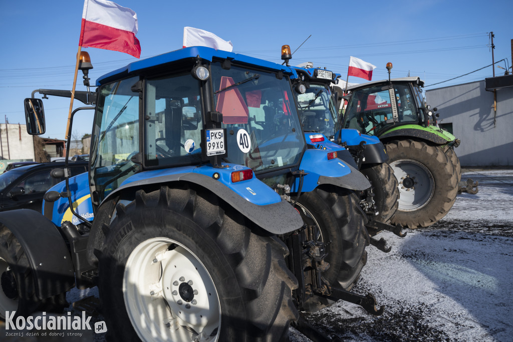 Protest rolników w Jerce