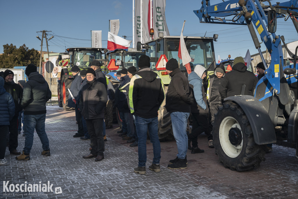 Protest rolników w Jerce