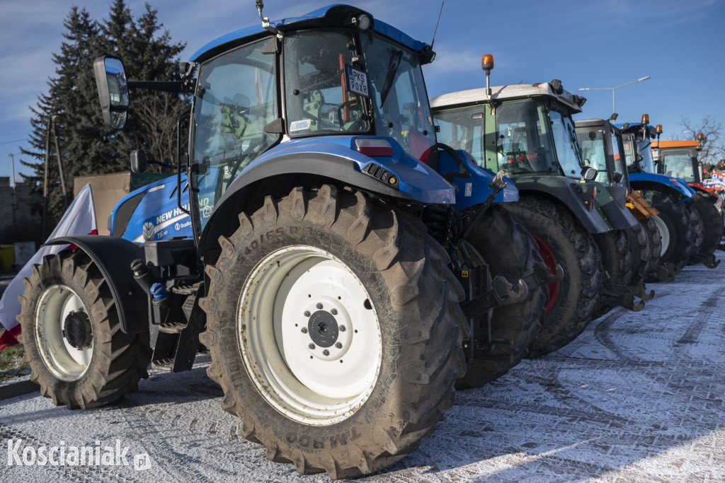 Protest rolników w Jerce