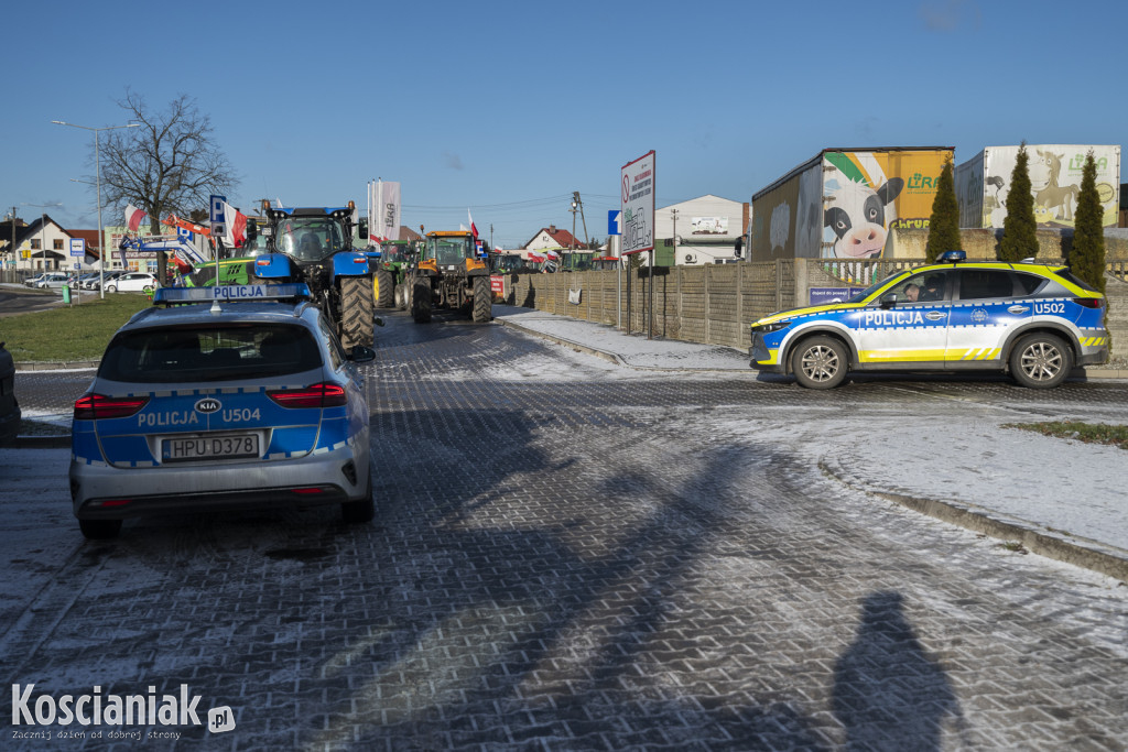 Protest rolników w Jerce