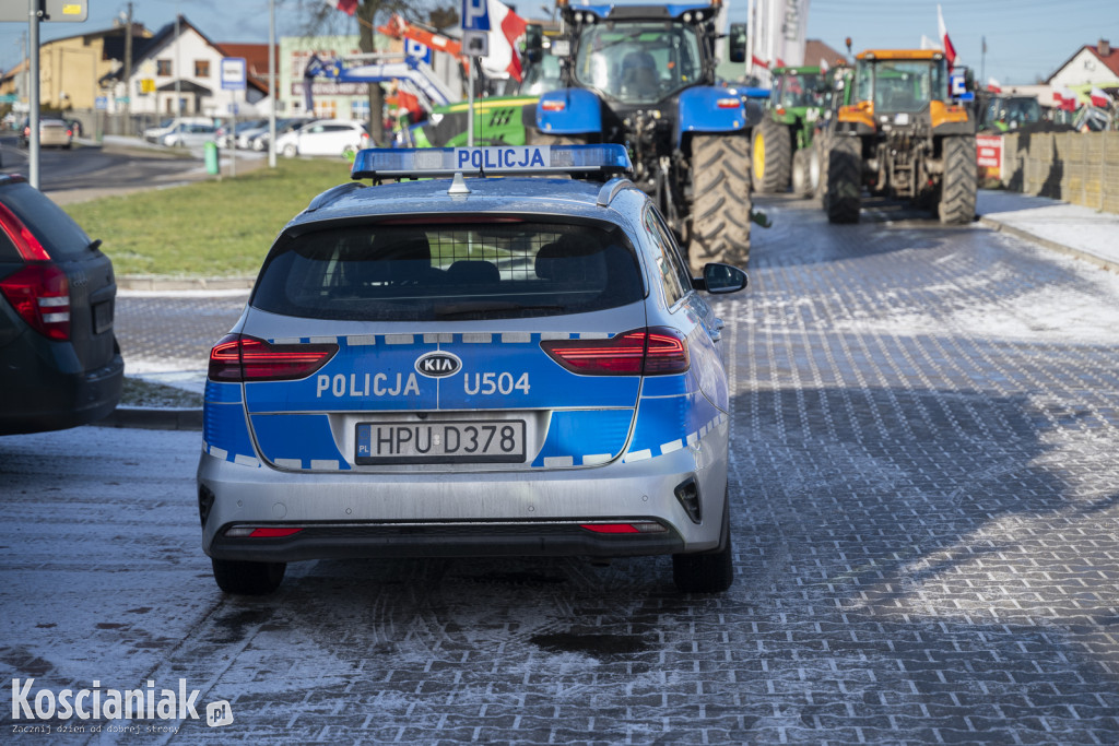Protest rolników w Jerce