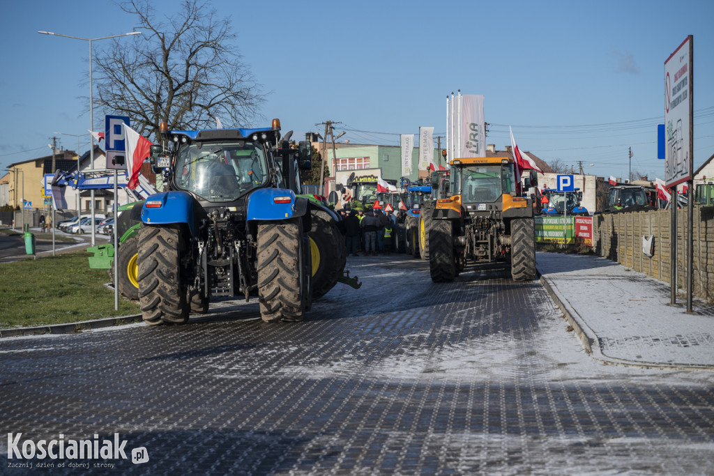 Protest rolników w Jerce