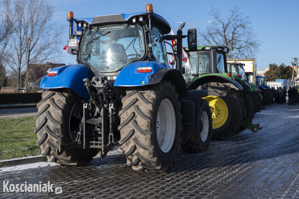 Protest rolników w Jerce