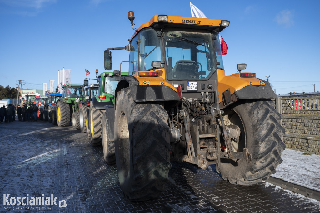 Protest rolników w Jerce