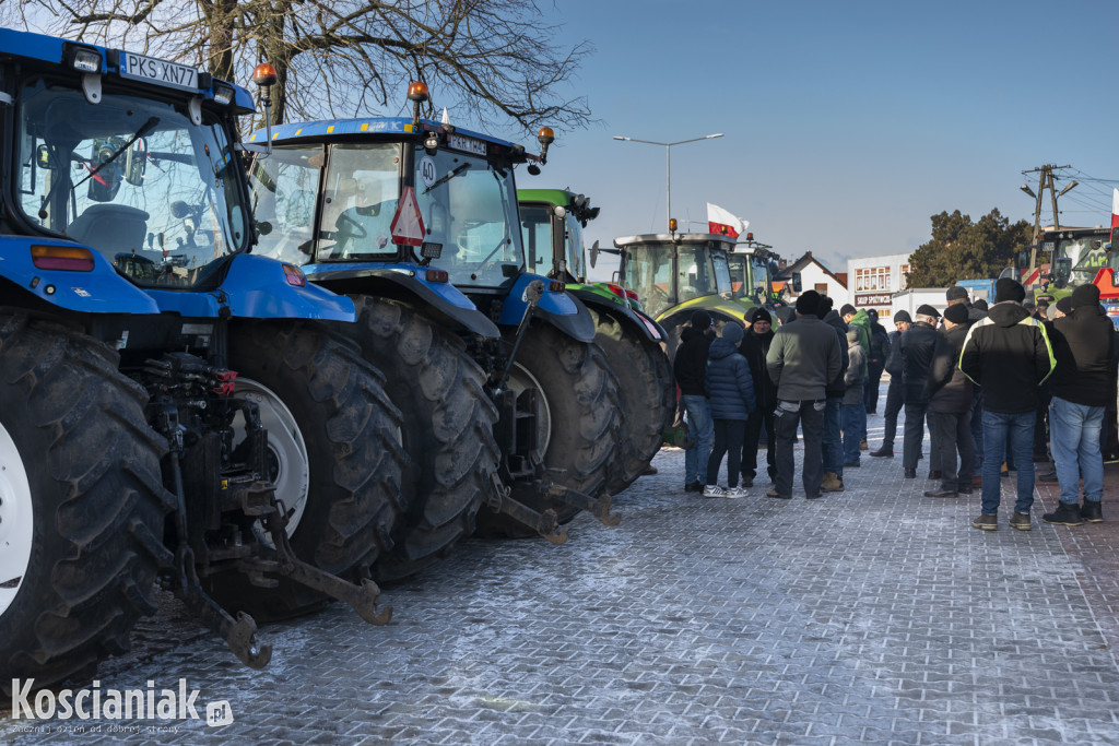 Protest rolników w Jerce