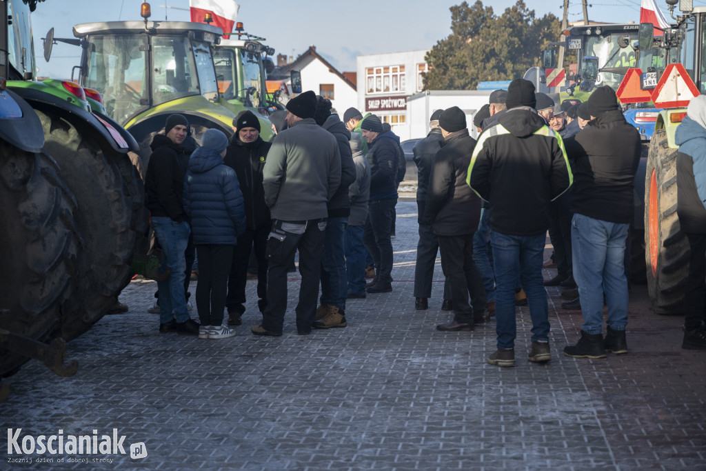Protest rolników w Jerce