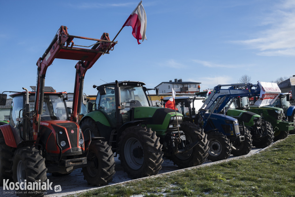 Protest rolników w Jerce