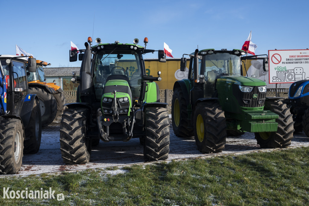 Protest rolników w Jerce