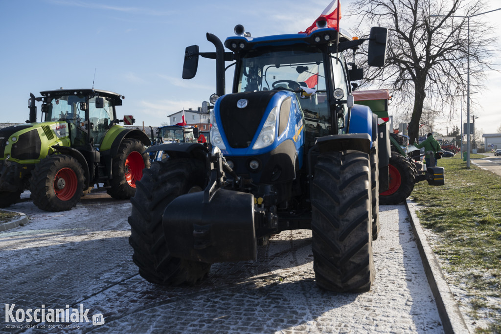 Protest rolników w Jerce
