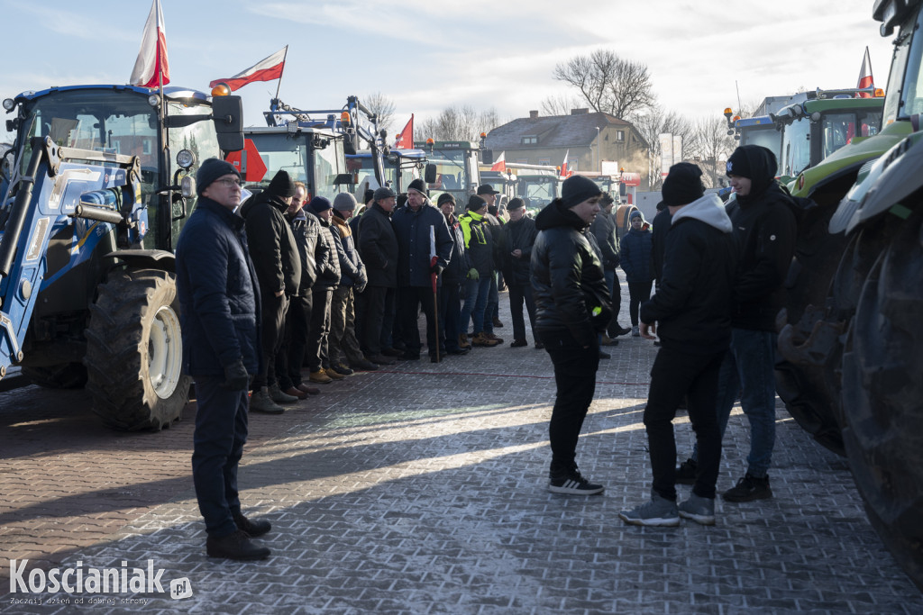 Protest rolników w Jerce