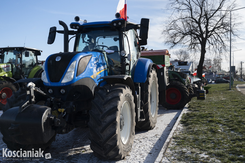 Protest rolników w Jerce