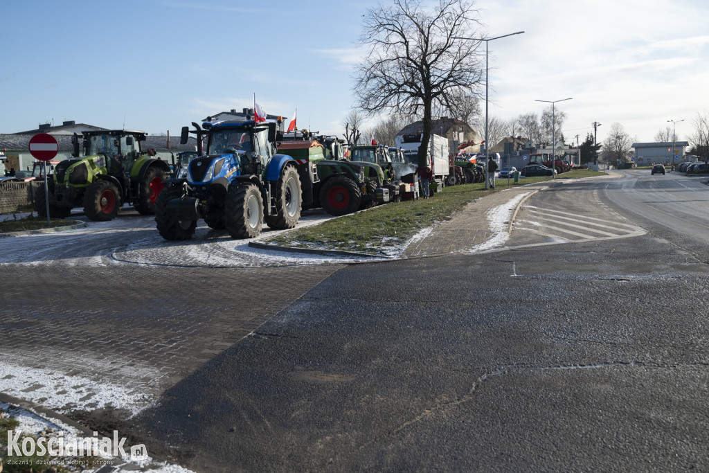Protest rolników w Jerce