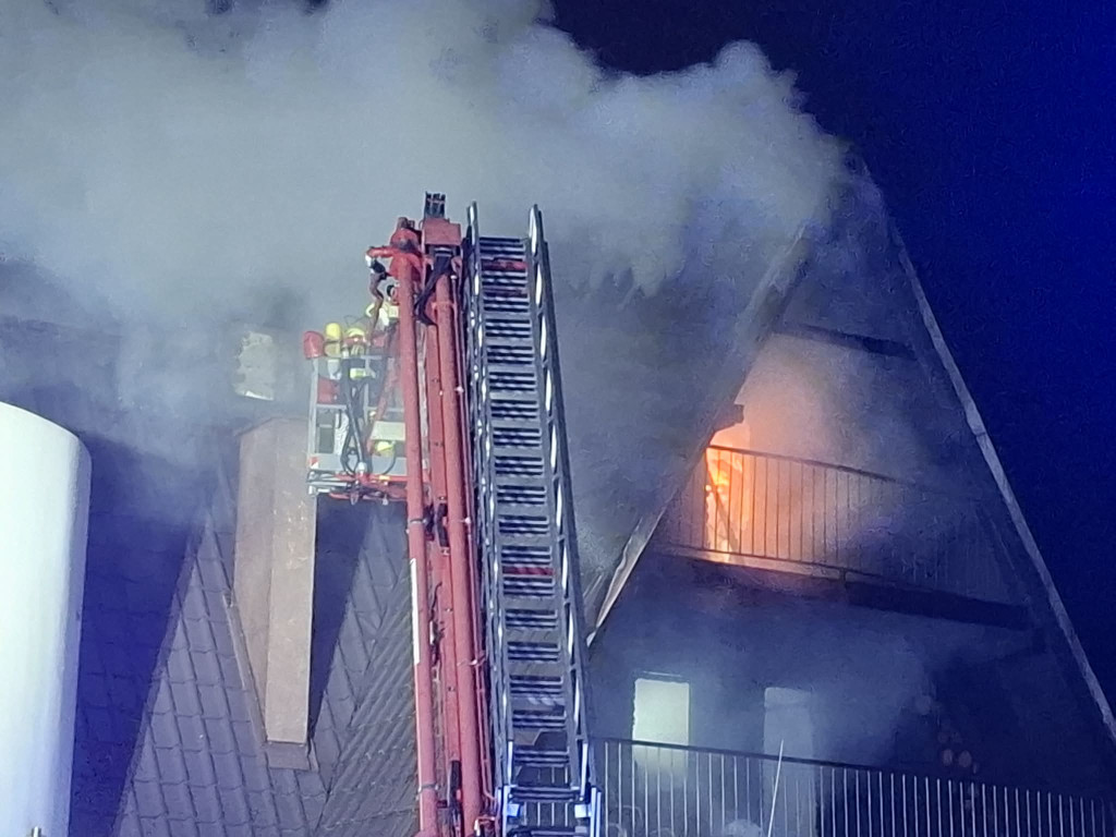 Pożar ośrodka wypoczynkowego w Wieleniu