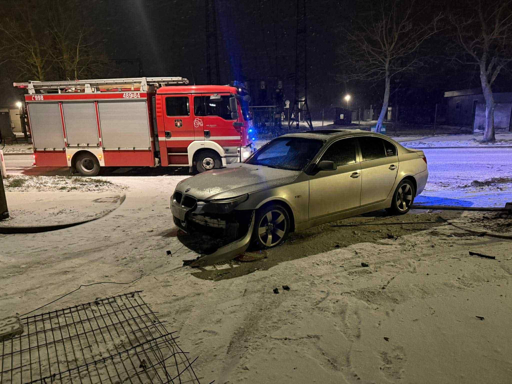 Nocna kolizja w Śmiglu