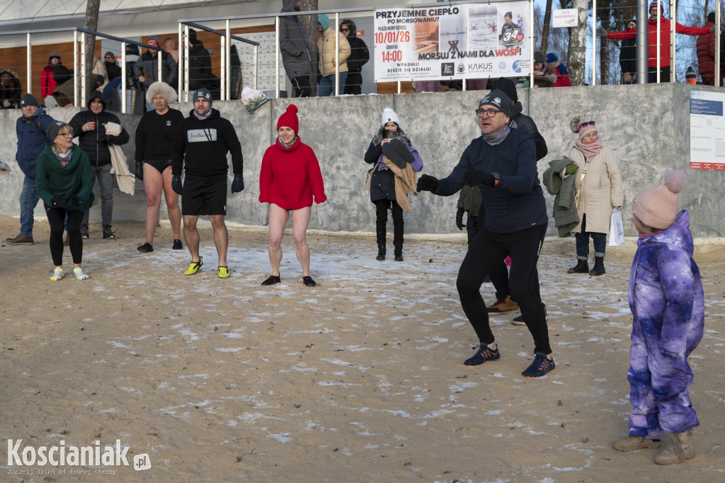 Morsowanie dla WOŚP w Nowym Dębcu