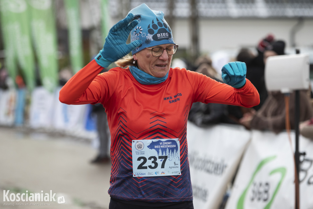VI Zimowy Bieg Niedźwiedzia w Nowym Dębcu