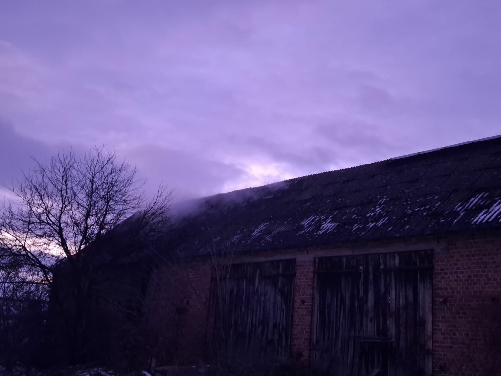 Paliła się stodoła w Żegrówku