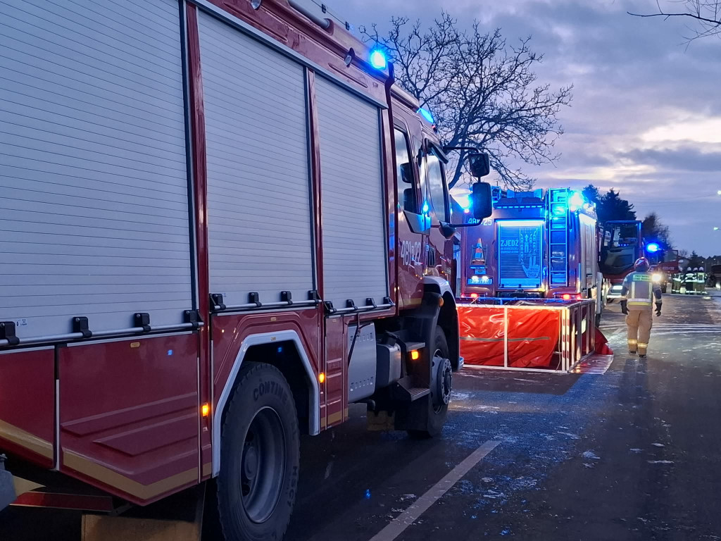 Paliła się stodoła w Żegrówku