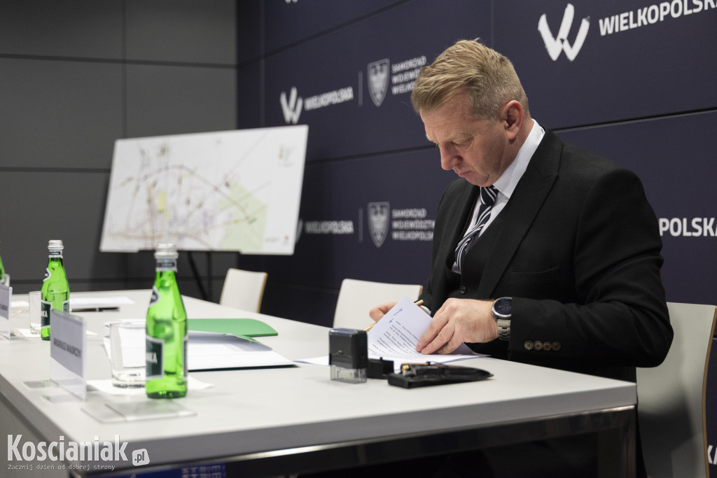 Umowa na budowę obwodnicy Kościana podpisana