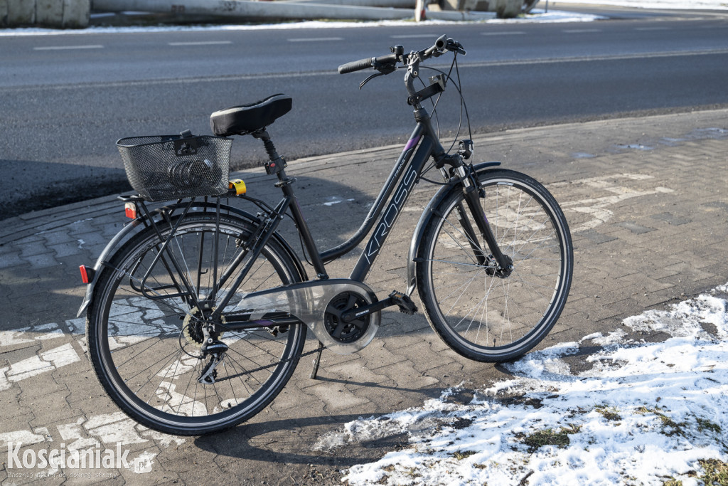 Potrącenie rowerzystki na Gostyńskiej w Kościanie