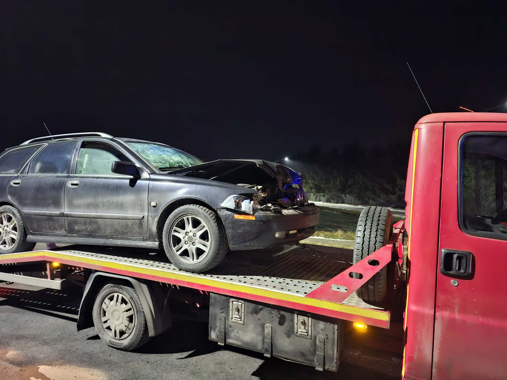 Trzy pojazdy zderzyły się w Przysiece Polskiej