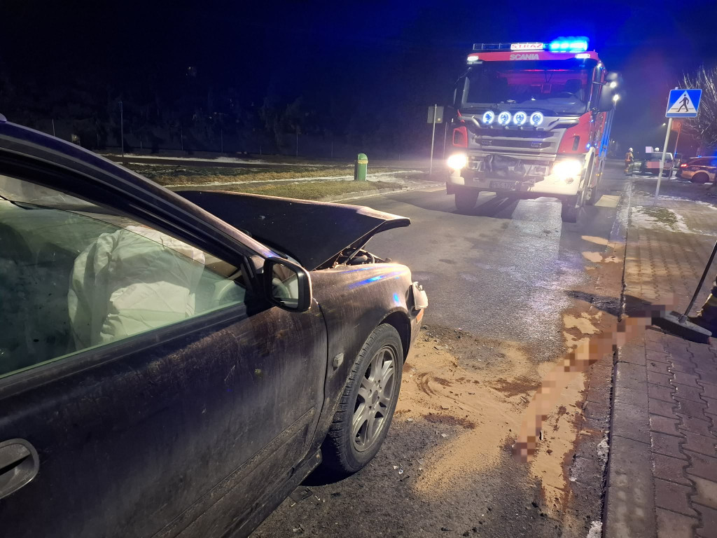 Trzy pojazdy zderzyły się w Przysiece Polskiej