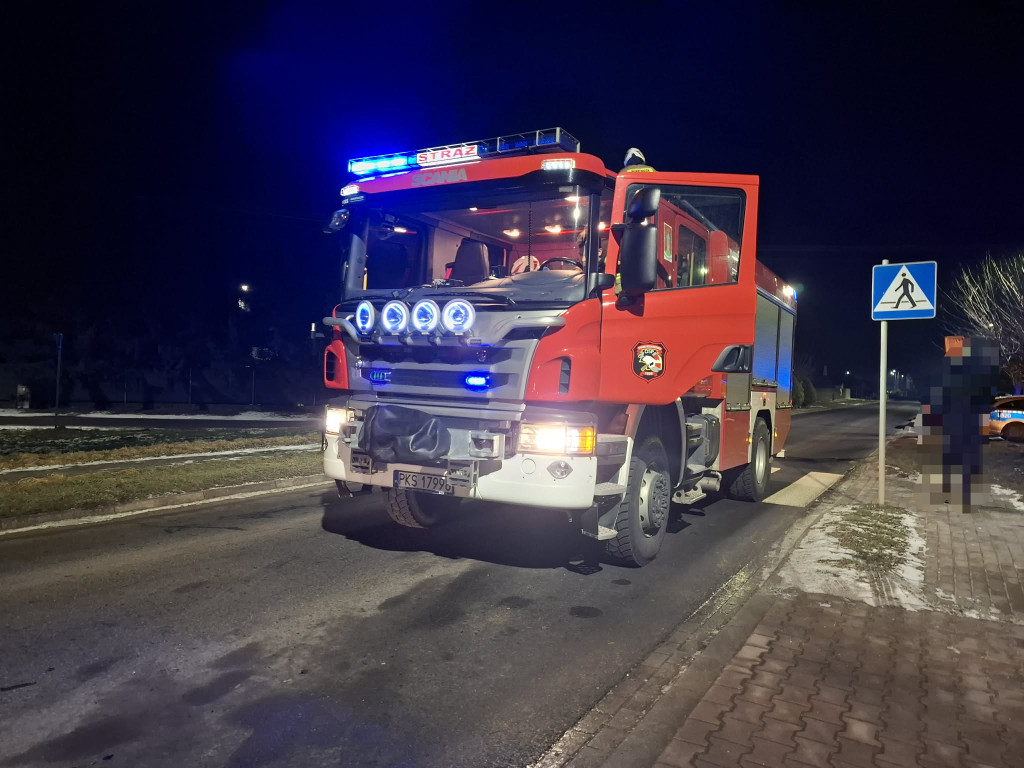 Trzy pojazdy zderzyły się w Przysiece Polskiej