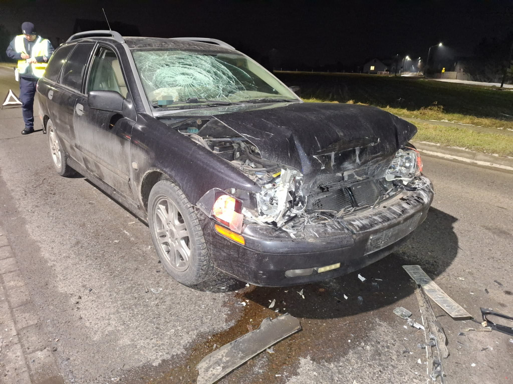 Trzy pojazdy zderzyły się w Przysiece Polskiej