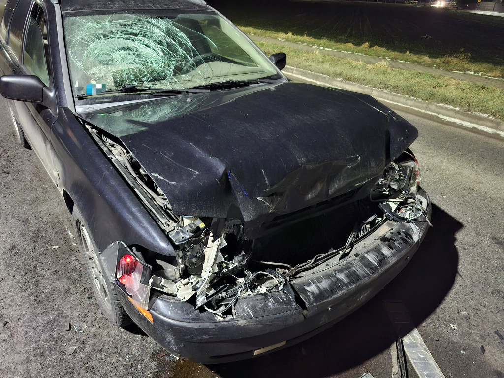 Trzy pojazdy zderzyły się w Przysiece Polskiej