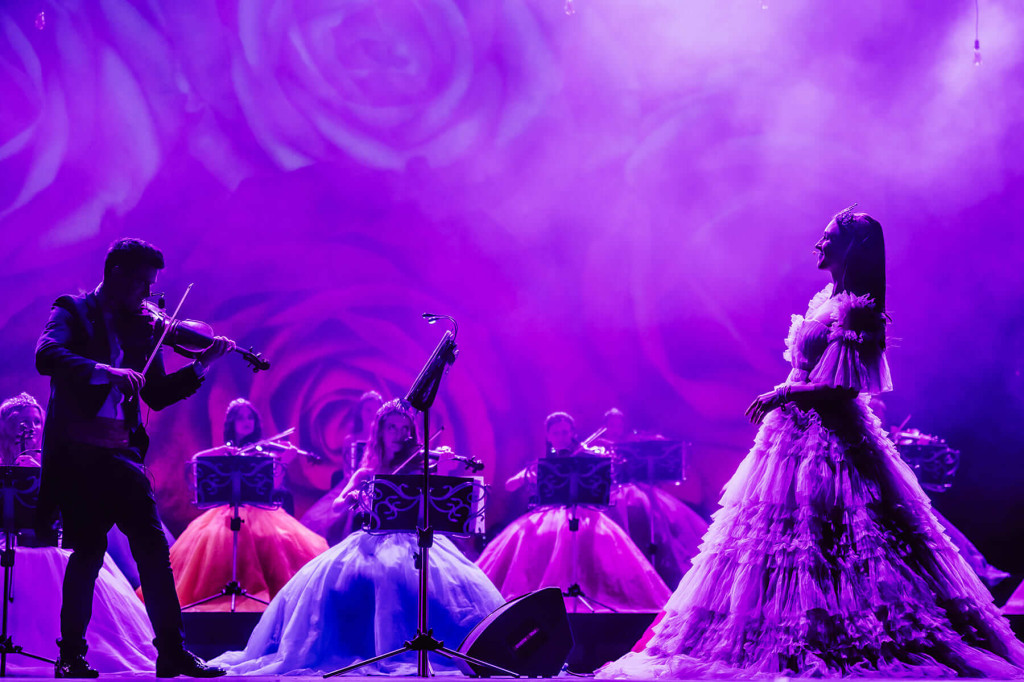 Orkiestra Księżniczek w walentynki w Kościanie