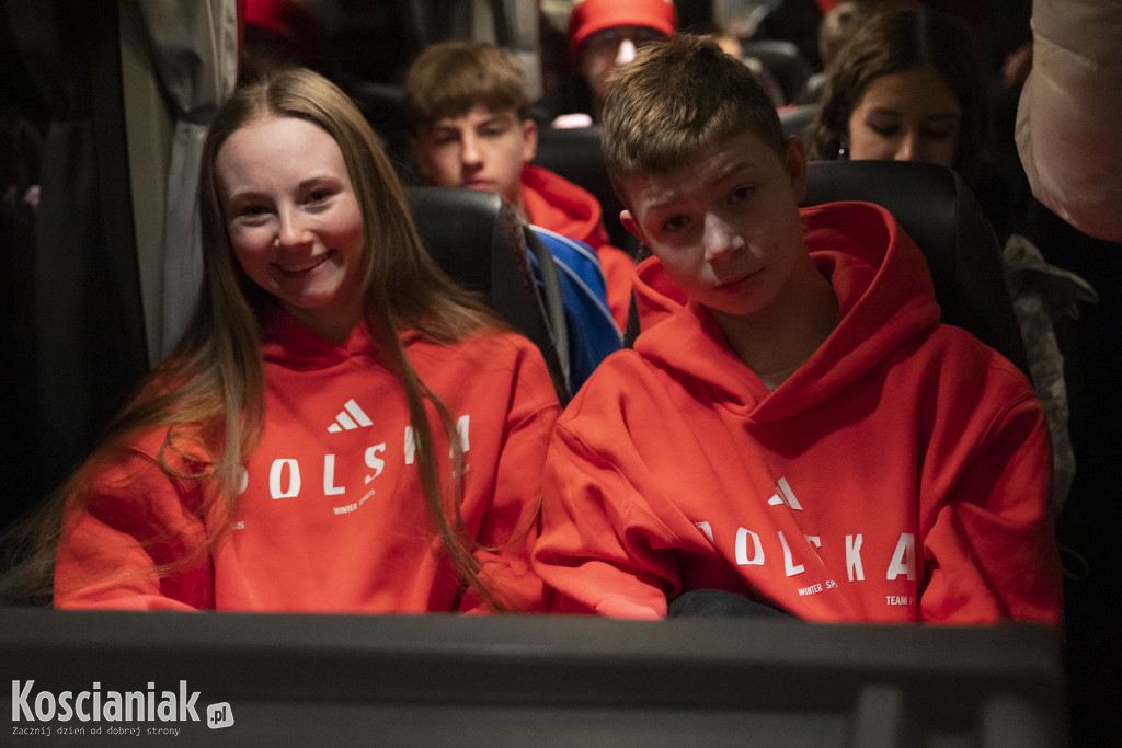 Wyjechali z Racotu na Zimowe Igrzyska Olimpijskie