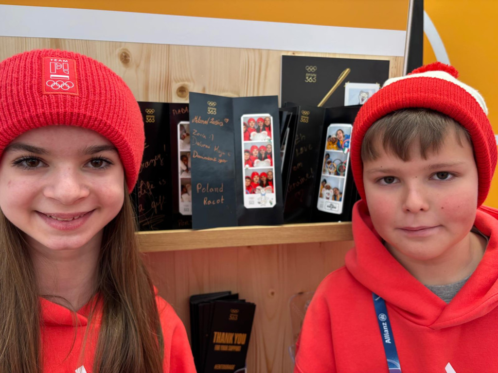 Kibice z Racotu odwiedzili olimpijską wioskę