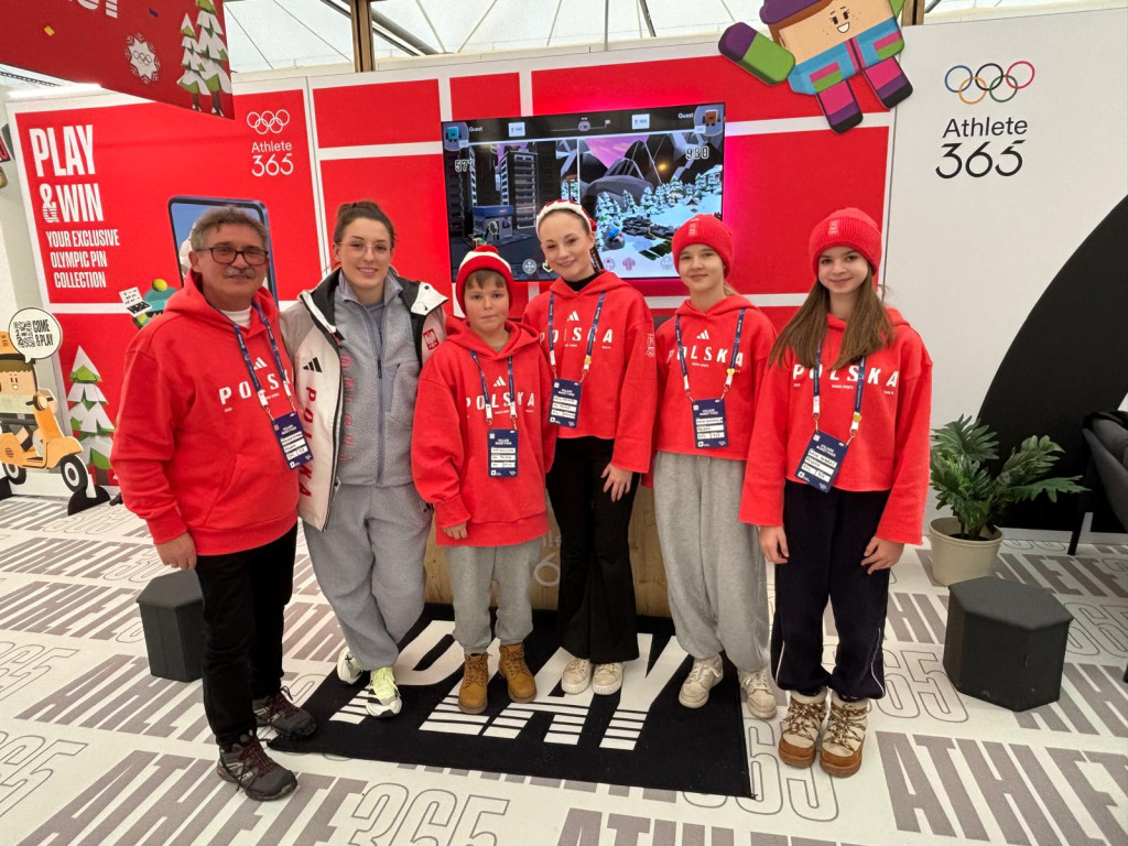 Kibice z Racotu odwiedzili olimpijską wioskę