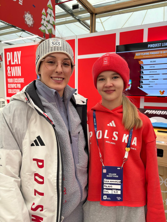 Kibice z Racotu odwiedzili olimpijską wioskę