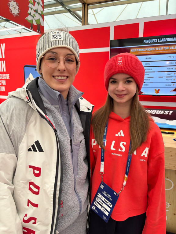 Kibice z Racotu odwiedzili olimpijską wioskę