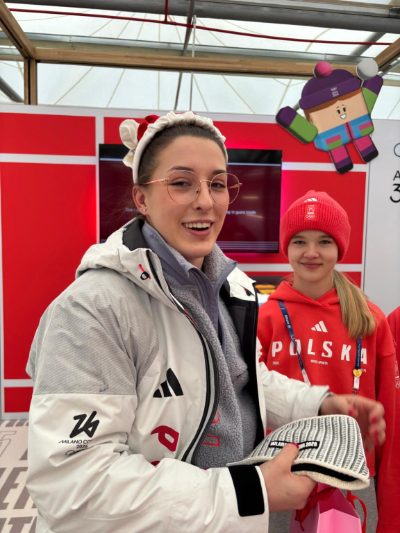 Kibice z Racotu odwiedzili olimpijską wioskę