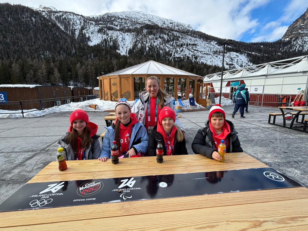 Kibice z Racotu odwiedzili olimpijską wioskę