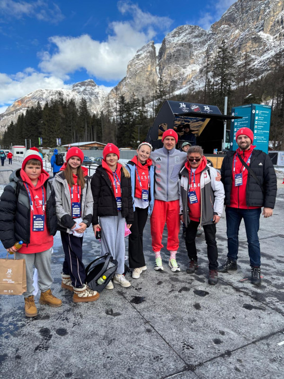 Kibice z Racotu odwiedzili olimpijską wioskę