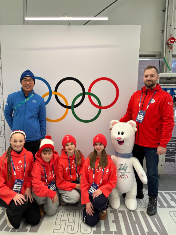 Kibice z Racotu odwiedzili olimpijską wioskę