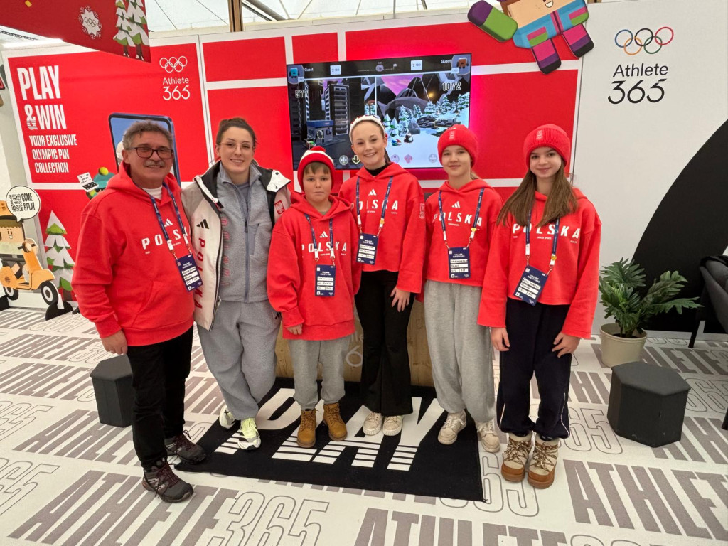 Kibice z Racotu odwiedzili olimpijską wioskę