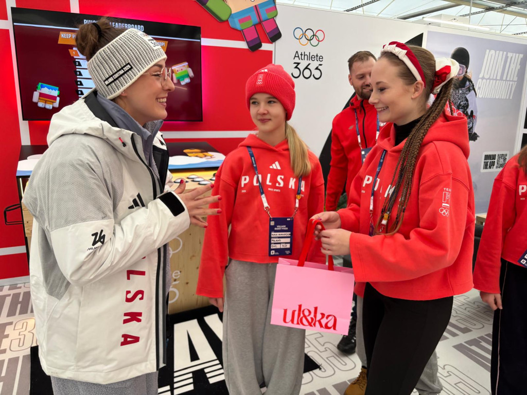 Kibice z Racotu odwiedzili olimpijską wioskę