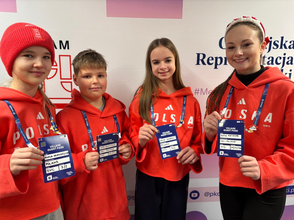 Kibice z Racotu odwiedzili olimpijską wioskę