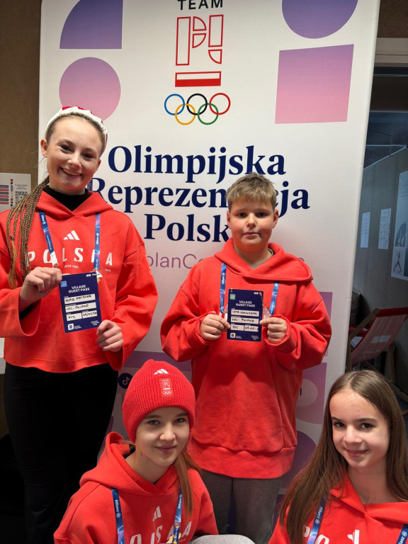Kibice z Racotu odwiedzili olimpijską wioskę