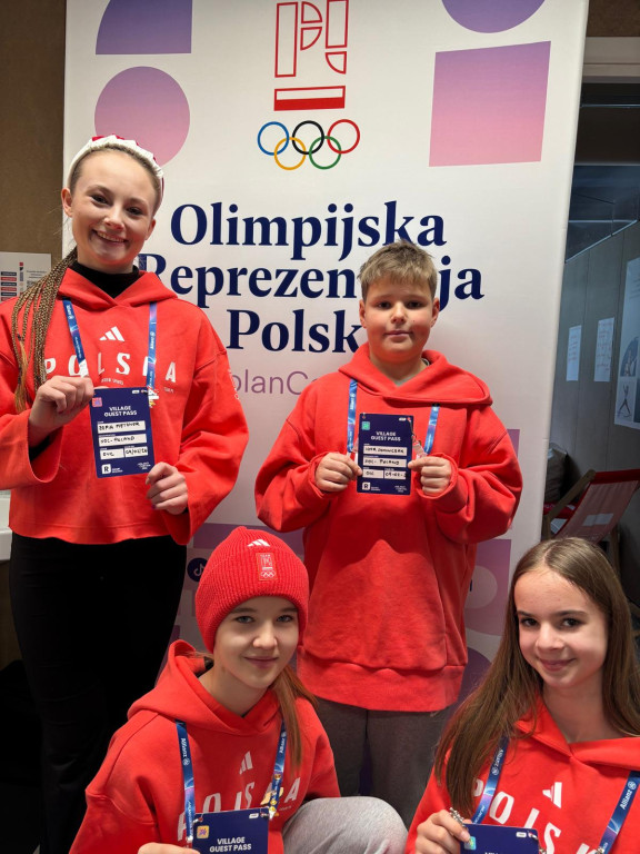 Kibice z Racotu odwiedzili olimpijską wioskę