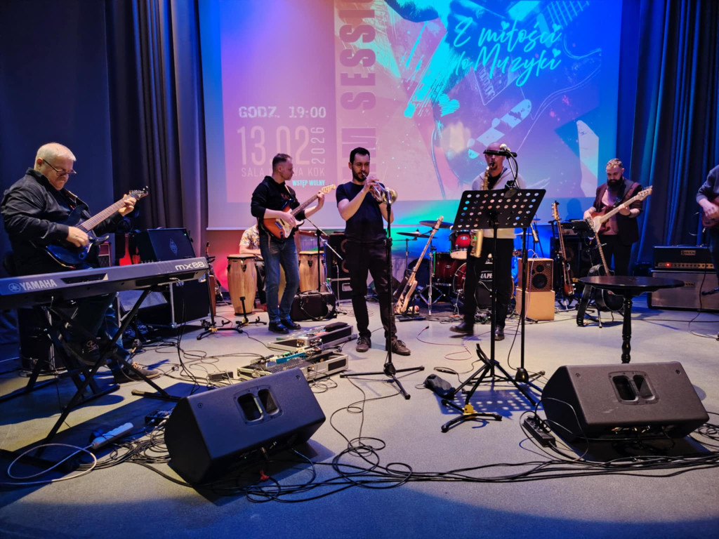 Pełen miłości jam session w KOK