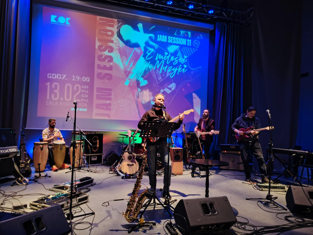 Pełen miłości jam session w KOK