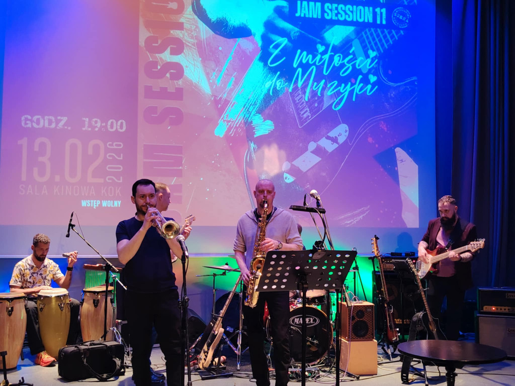Pełen miłości jam session w KOK